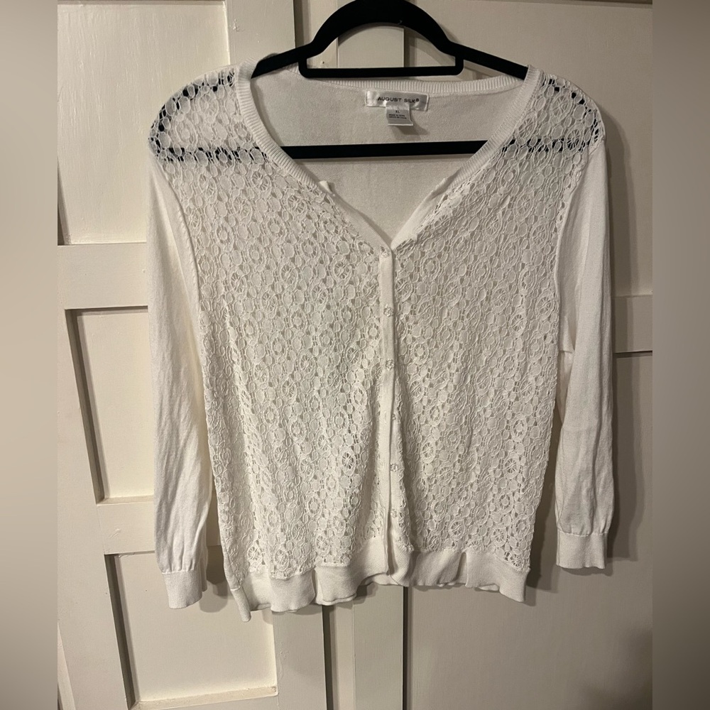 GUC August Silk Cardigan.